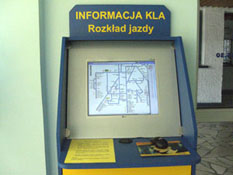 Fot.: Kiosk informacyjny.